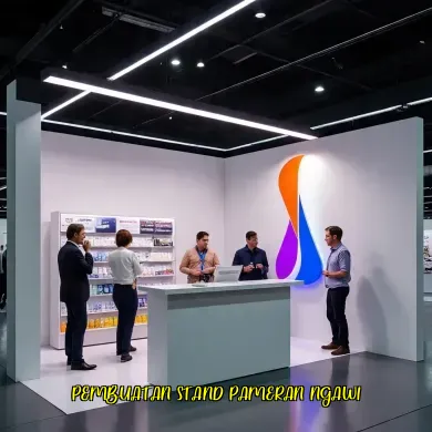pembuatan stand pameran ngawi